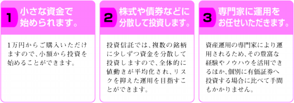 3つの特徴