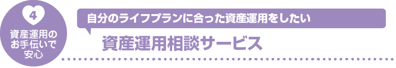 資産運用相談サービス