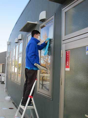 生活介護事業所えがおボランティア清掃