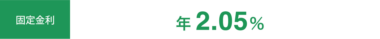 固定金利 年1.90%