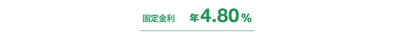 固定金利 4.80%